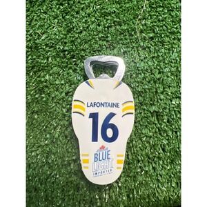 LaFontaine 16 Buffalo Sabres Labatt Blue Light Beer Bottle Opener Barware‎